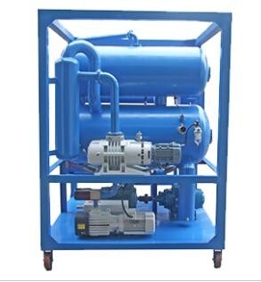 Elektryczna maszyna do filtracji oleju z stali zimnej 9000L z podwójnymi pompami próżniowymi do temperatury 0-80 °C