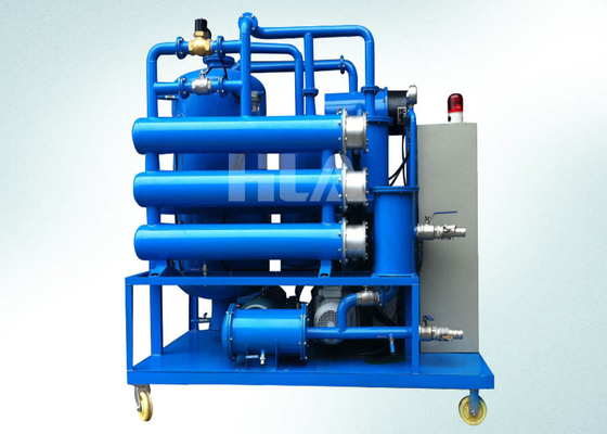 Ciągły system regeneracji oleju w transformatorze roboczym powoduje, że wilgotność spada poniżej 5 ppm