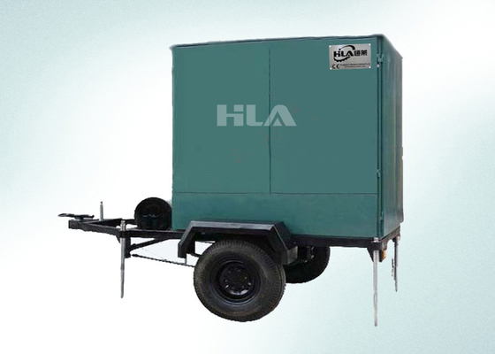 Ruchoma maszyna do oczyszczania oleju transformatorowego Przepływ 6000 l / h