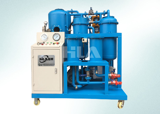 9000 L / godz maszyna do filtrowania oleju turbinowego / oczyszczanie oleju chłodniczego