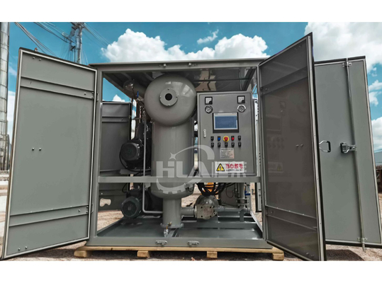 Maszyna do oczyszczania oleju transformatorowego dla wysokiego natężenia przepływu 600-18000 l/godz. Opcjonalna przyczepa mobilna i napięcie 220V/380V/400V